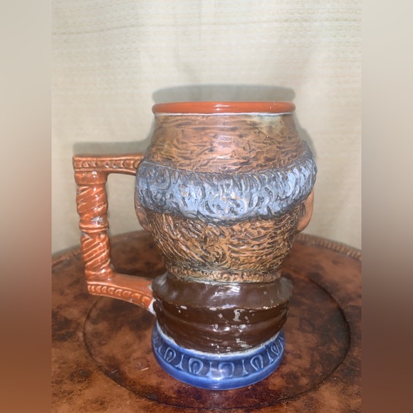 RIP Vietata Mug Stein hand painted Made in Italy Vintage - Picture 4 of 7